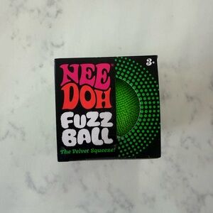 NeeDoh Fuzz Ball -Lime Green